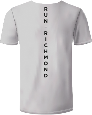 RUN Richmond Tech T-Shirt Grey