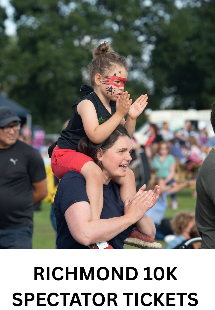 Richmond 10K 12th September 2026 additional spectator ticket