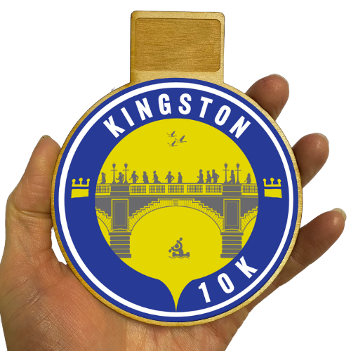 Kingston Half Marathon and 10k Medal