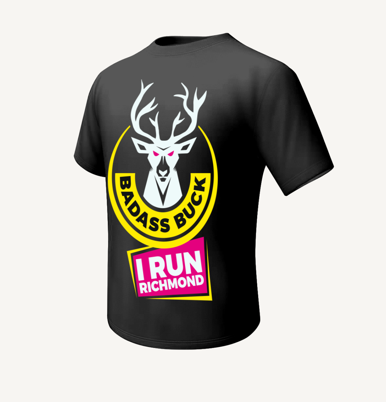 Badass Buck Richmond RUNFEST Training T-Shirt