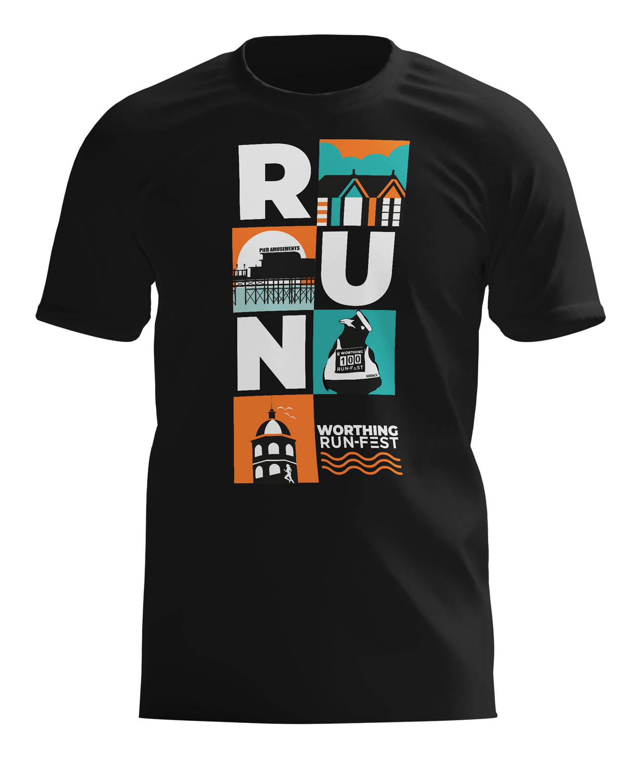 Run Worthing Runfest Tech Tee